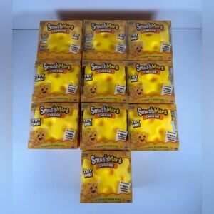 CrazyFun SmushMart Cheese Squishy Stress Relief Toy NEW! 5 below VIRAL squeeze